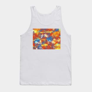 Abstract Shiny Background Texture Tank Top